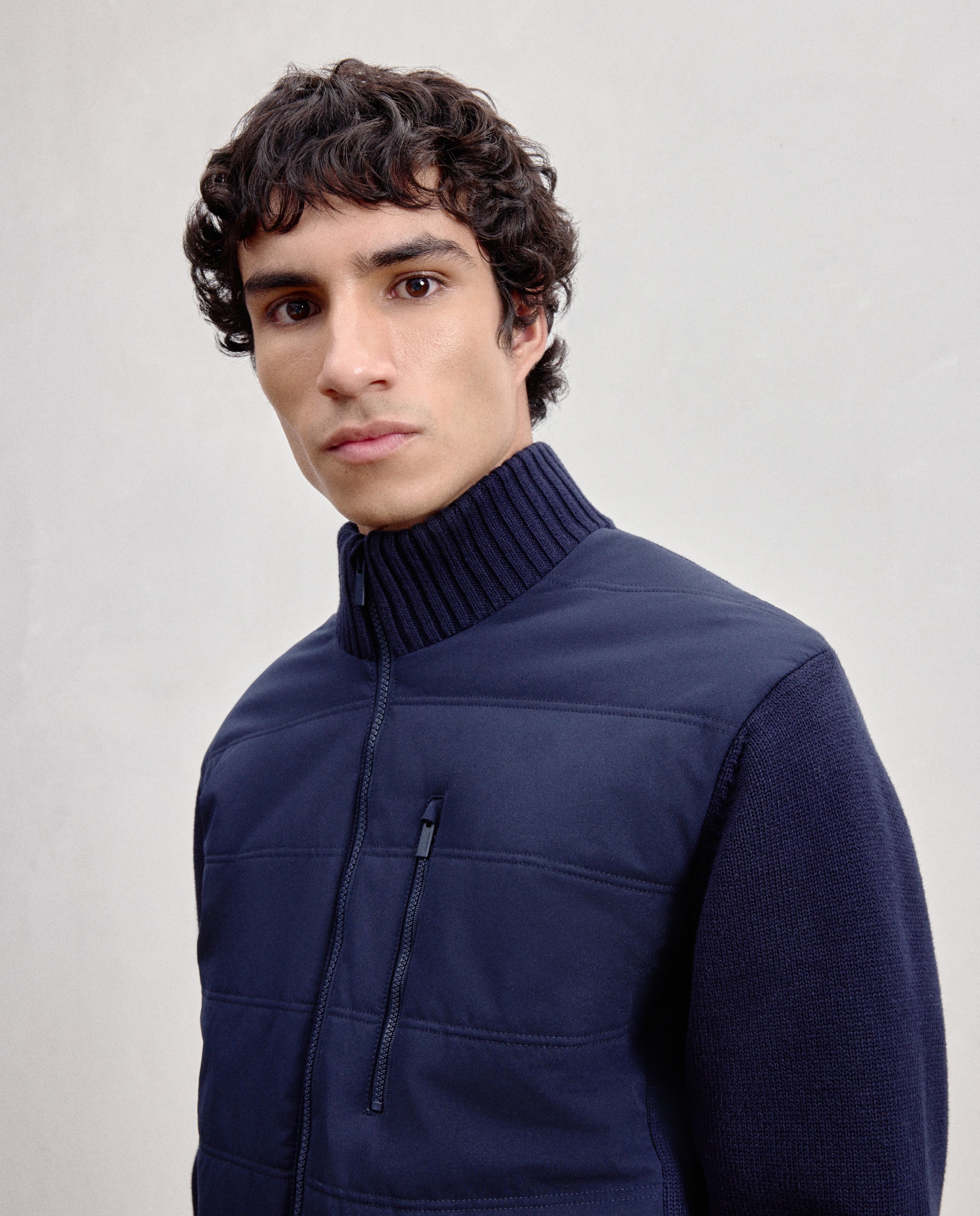 Casaco Combinado Azul-marinho-1