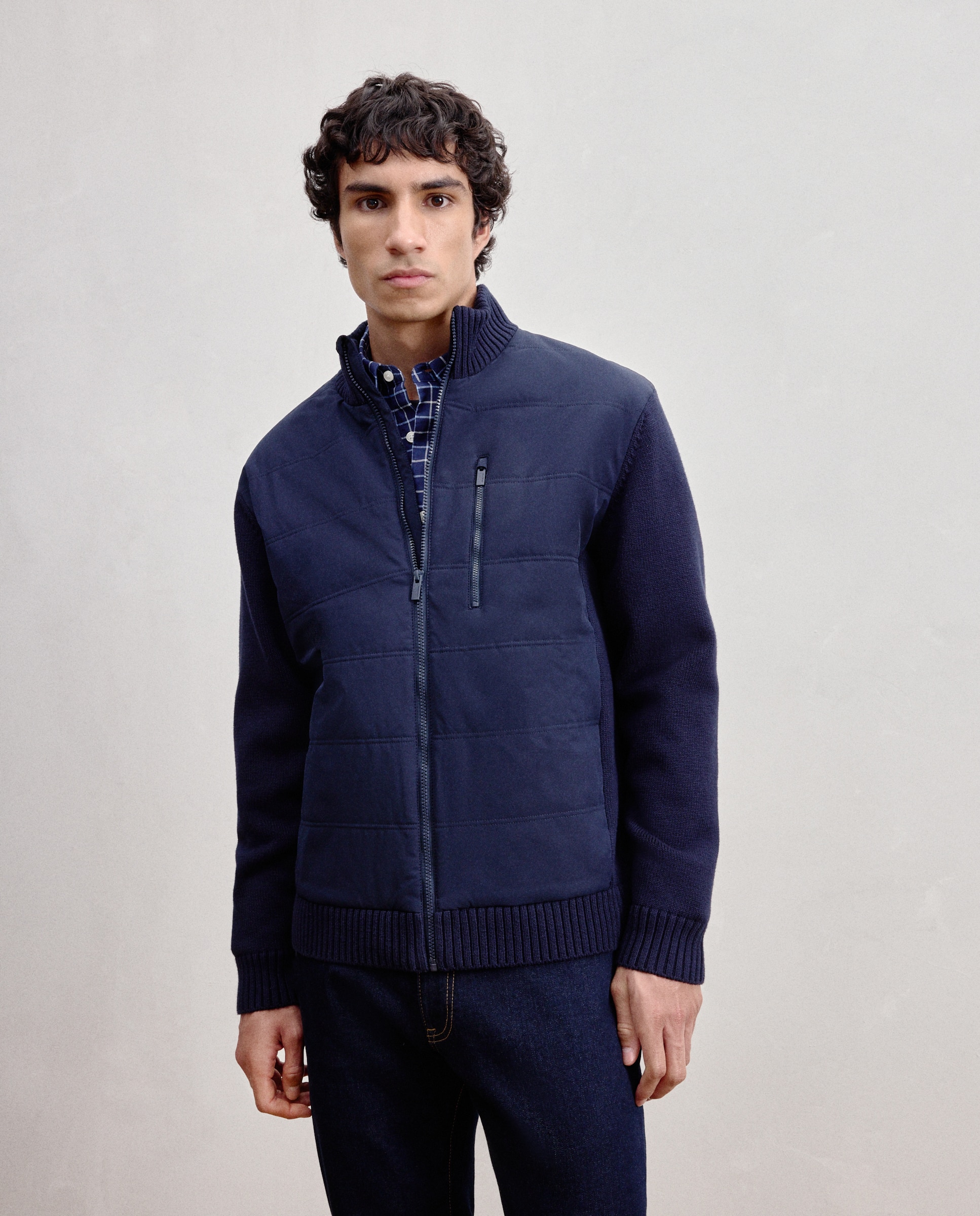 Casaco Combinado Azul-marinho-2