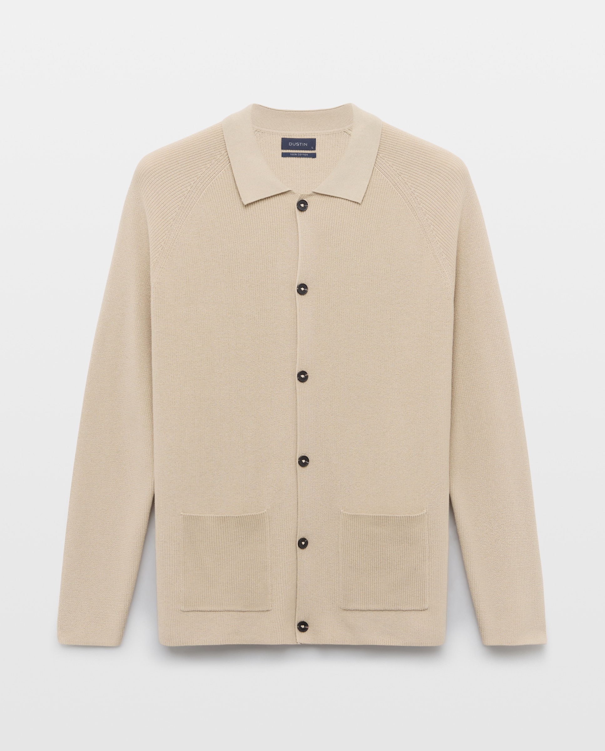 Dustin - Chaqueta cuello polo bolsillos hombre..