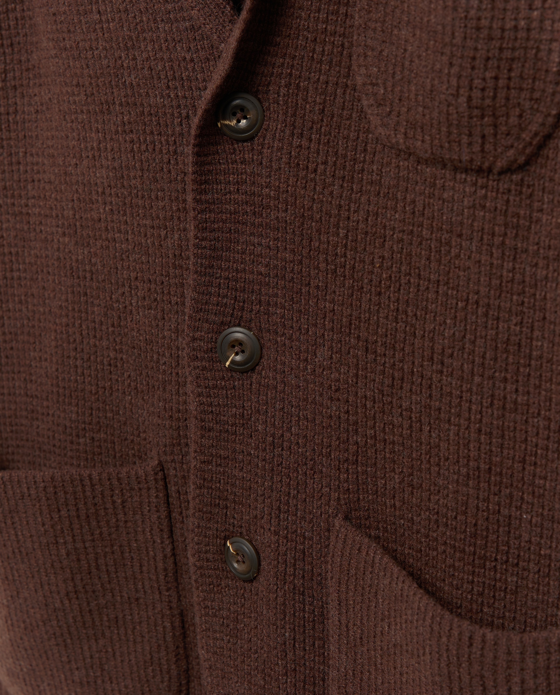 Cardigan de hombre botones estructura - Emidio Tucci - Marrón Marrón-2