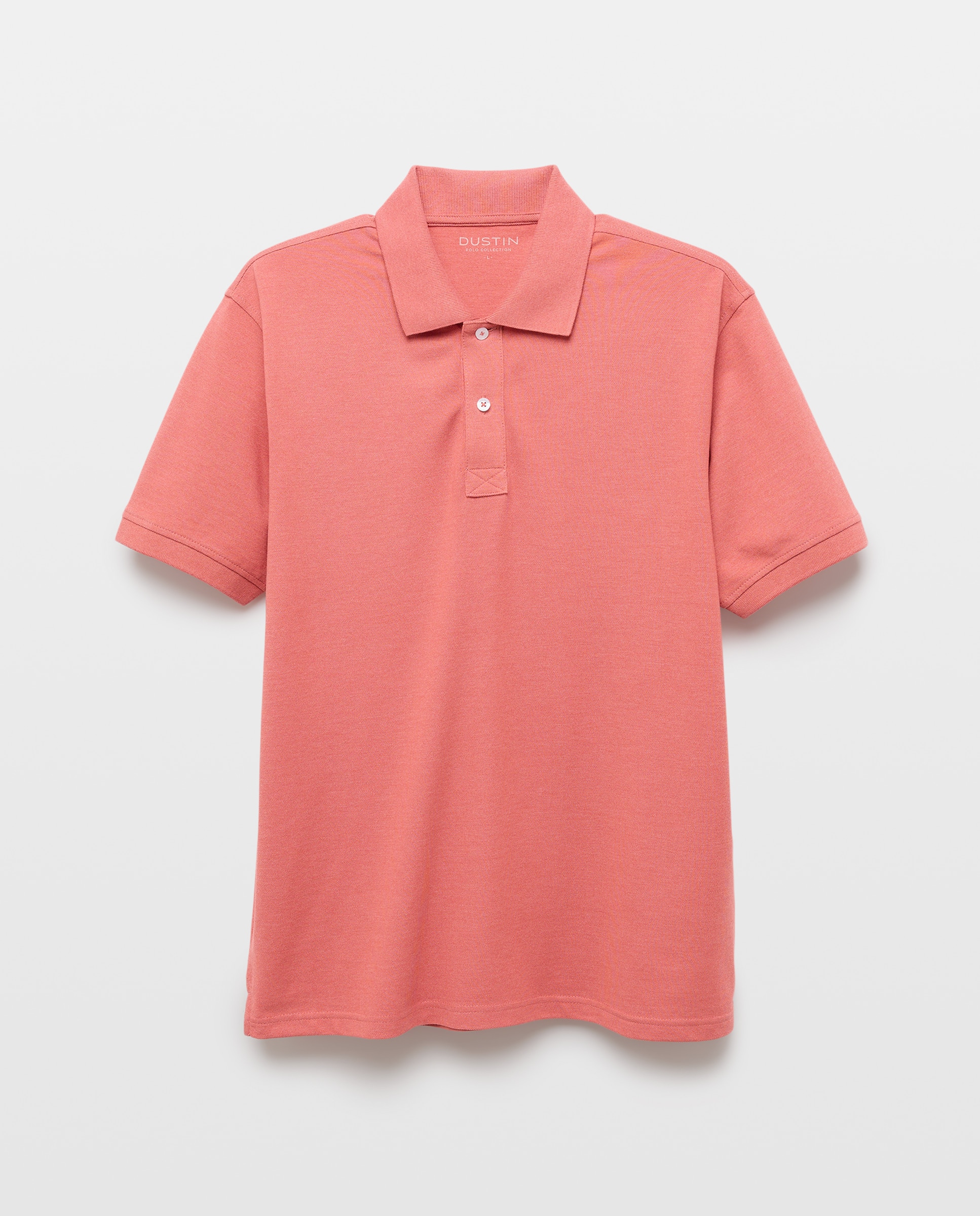Polo manga corta melange hombre. - Dustin - Rosa Rosa-4
