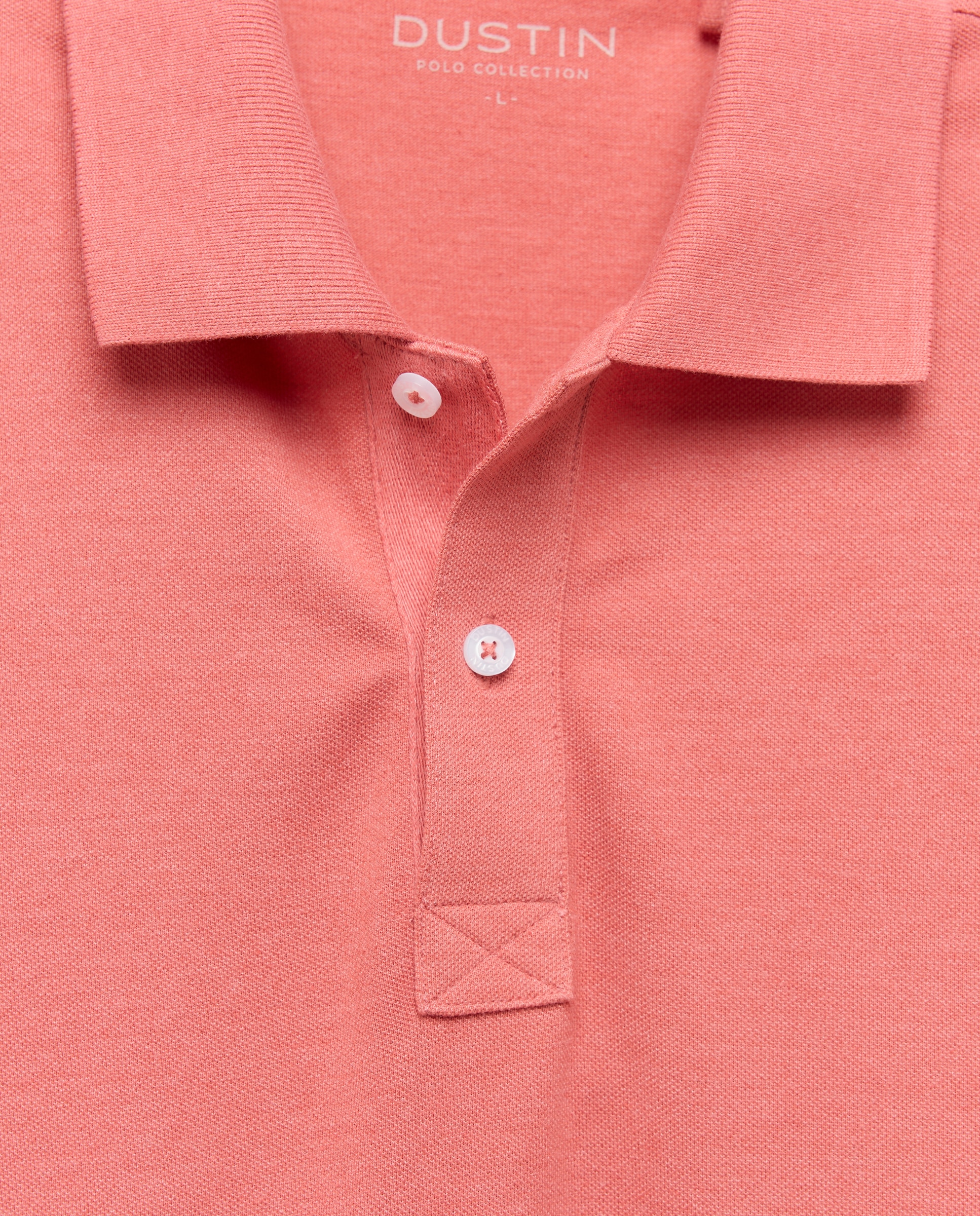 Polo manga corta melange hombre. - Dustin - Rosa Rosa-5