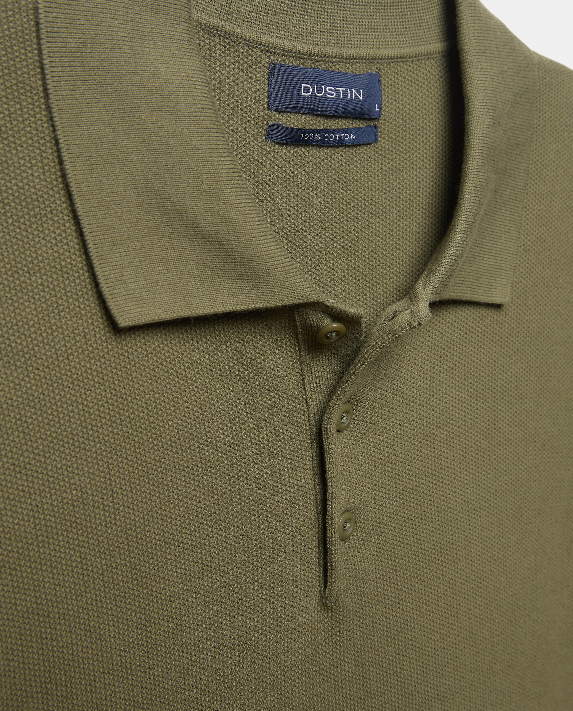 Polo manga corta tricot de hombre - Dustin - Verde Verde-6