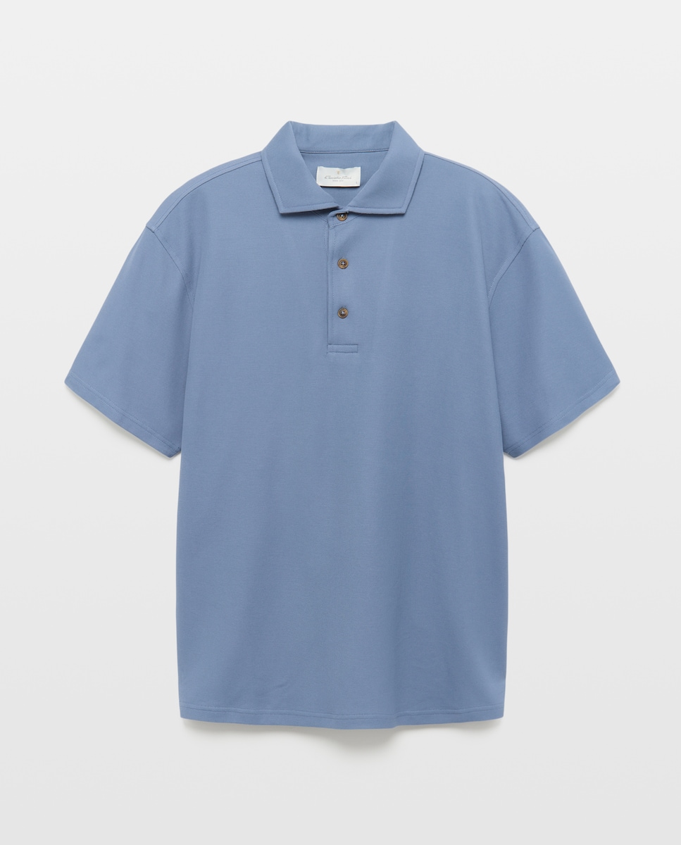 Imagem 0 de Polo Piqué Tipo Camiseiro com Manga Curta