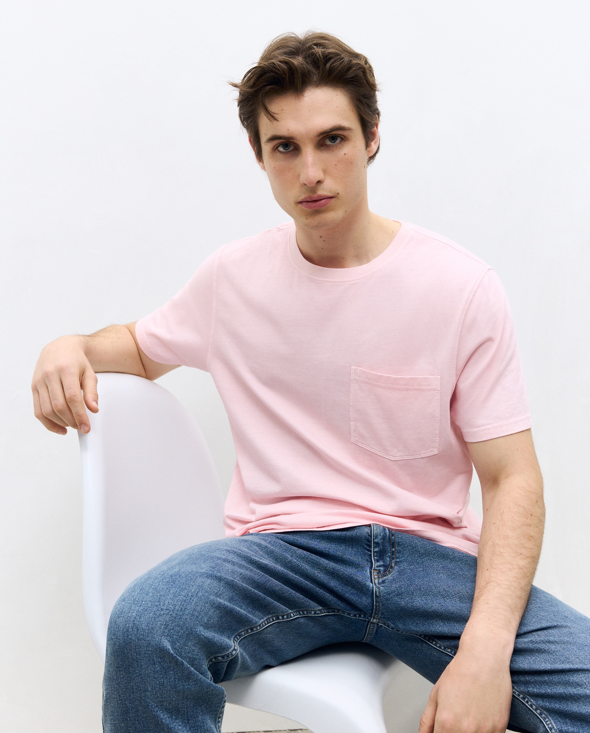 Imagem 0 de T-shirt 100% Algodão com Lavagem