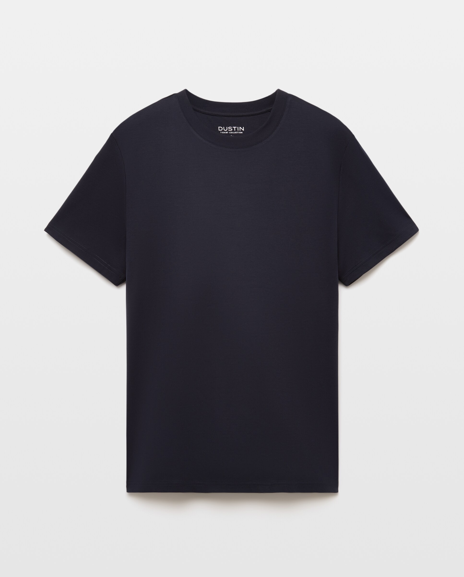 Camiseta manga corta mercerizada de hombre - Dustin - Azul marino Azul marino-4