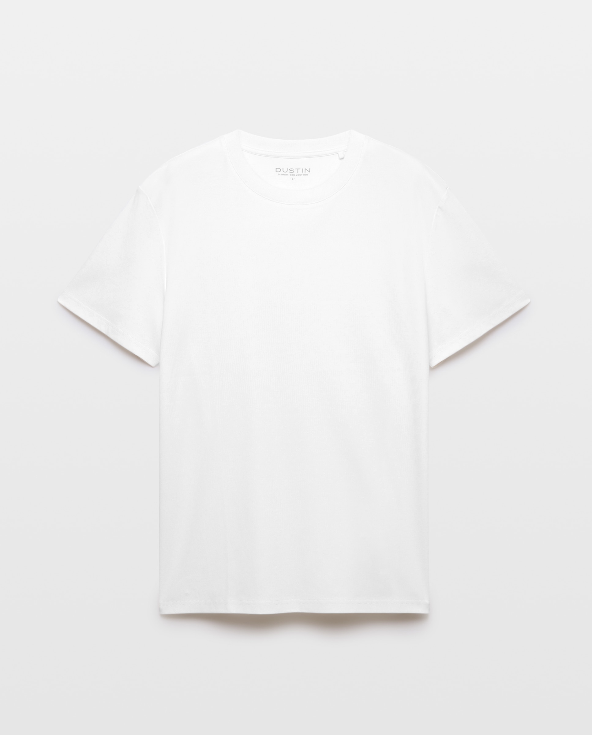 Camiseta manga corta mercerizada de hombre - Dustin - Blanco Blanco-4