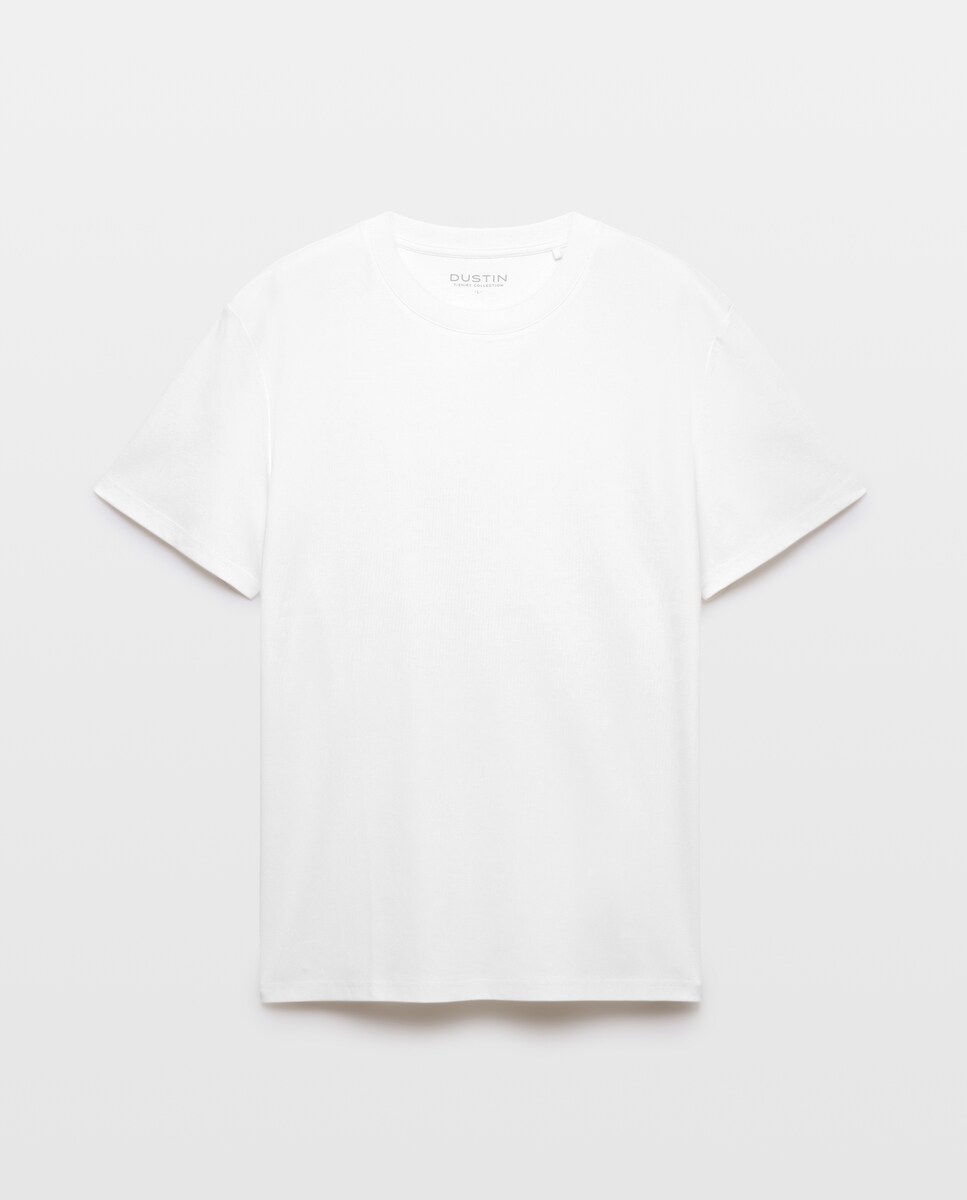 Imagen 0 de Camiseta manga corta lisa 100% algodón de hombre Gris