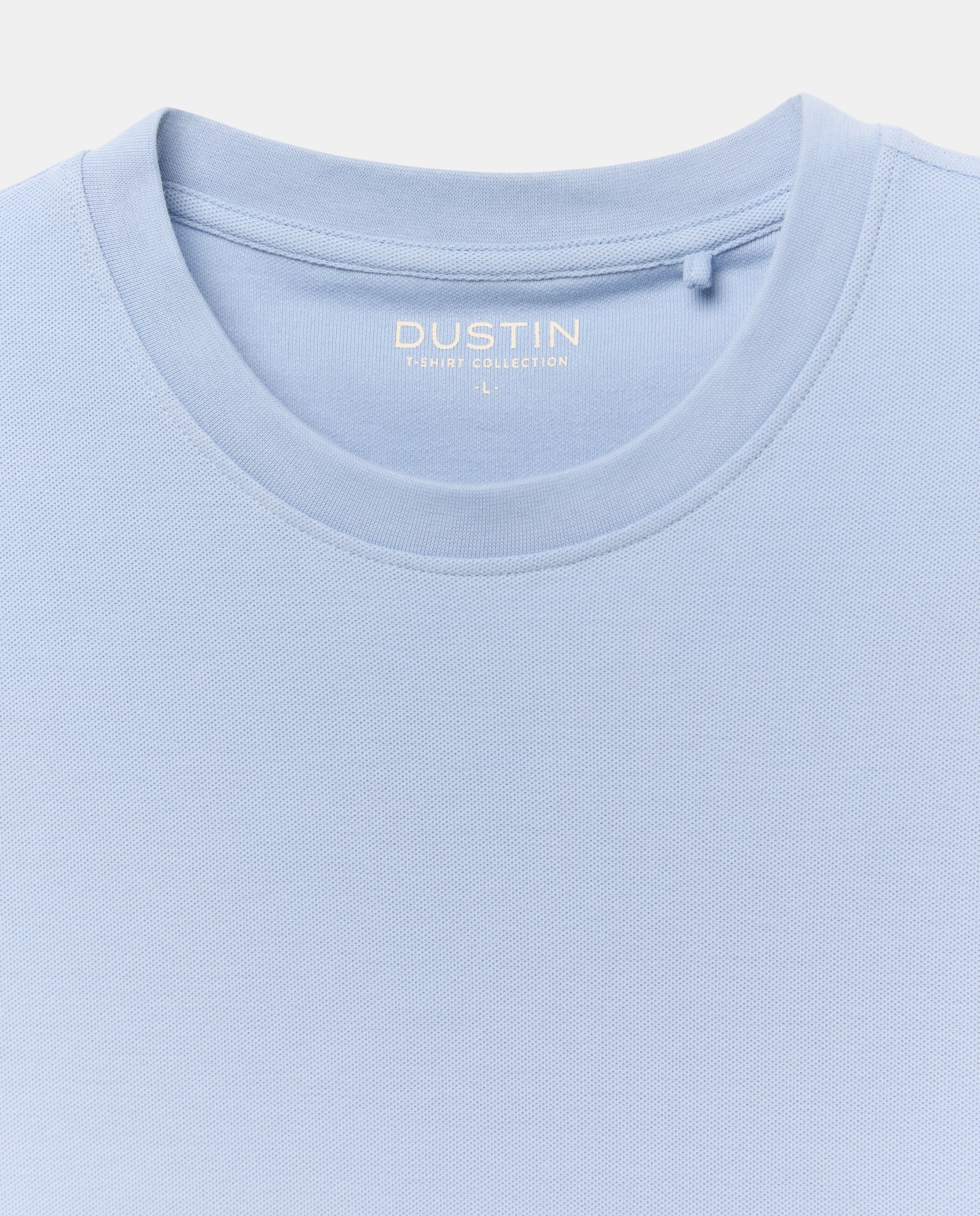 T-shirt com manga curta Azul-claro-6