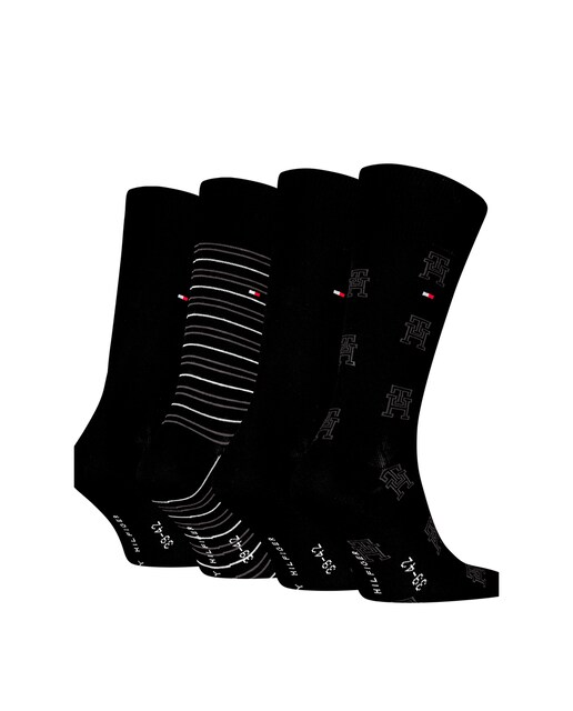 Imagen 0 de Caja regalo pack de 4 calcetines clásicos de hombre