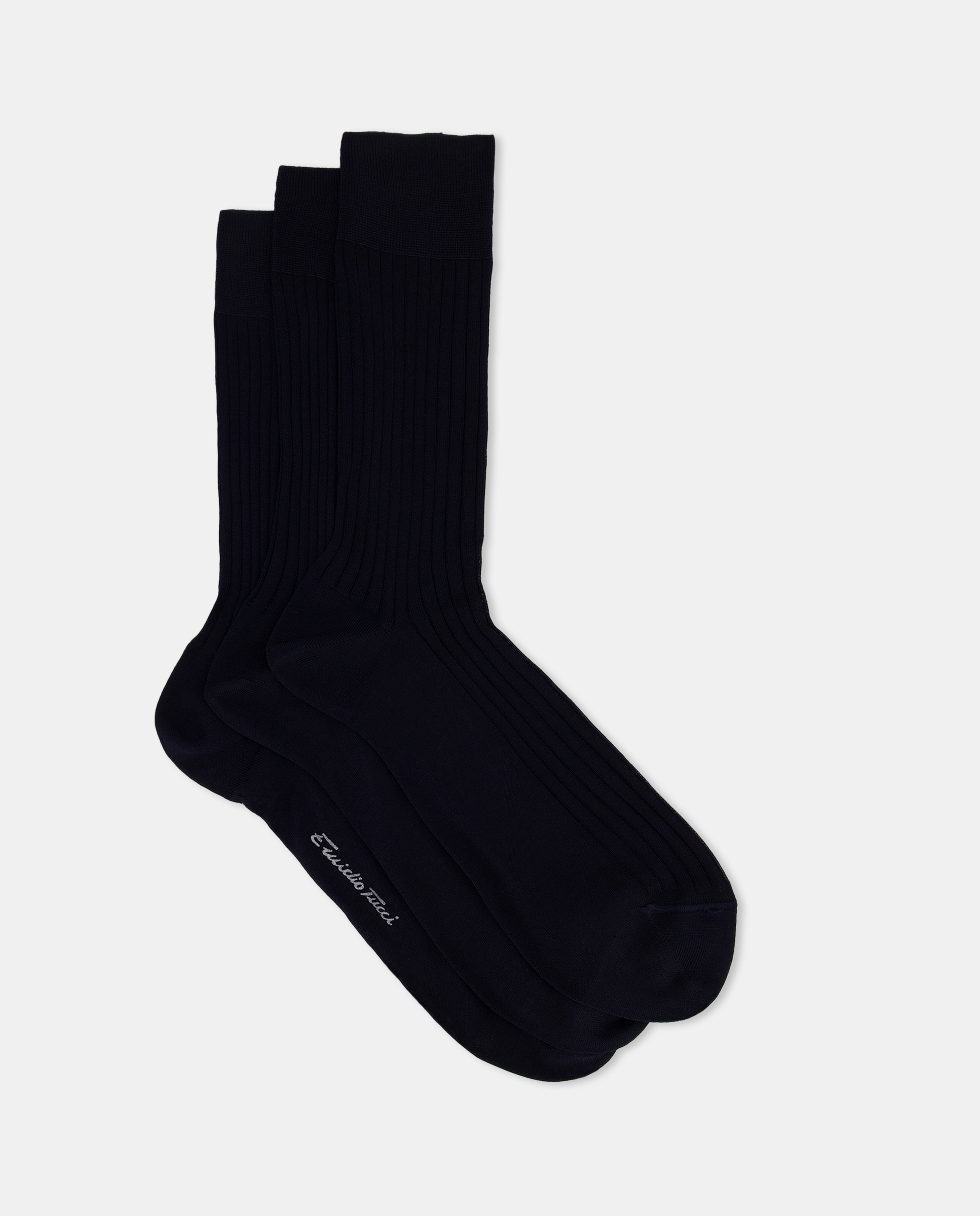 Pack de 3 Pares de Meias Azul-marinho-1