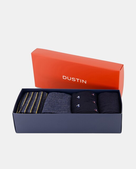 Imagen 0 de Caja 4 calcetines fantasía hombre