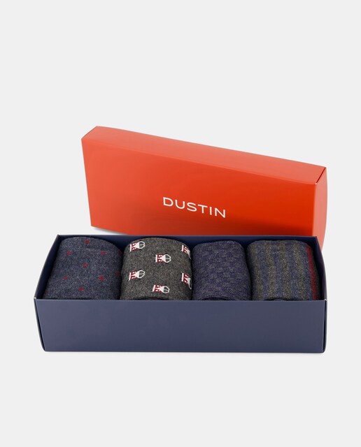 Imagem 0 de Caixa de 4 Pares de Meias com Fantasia