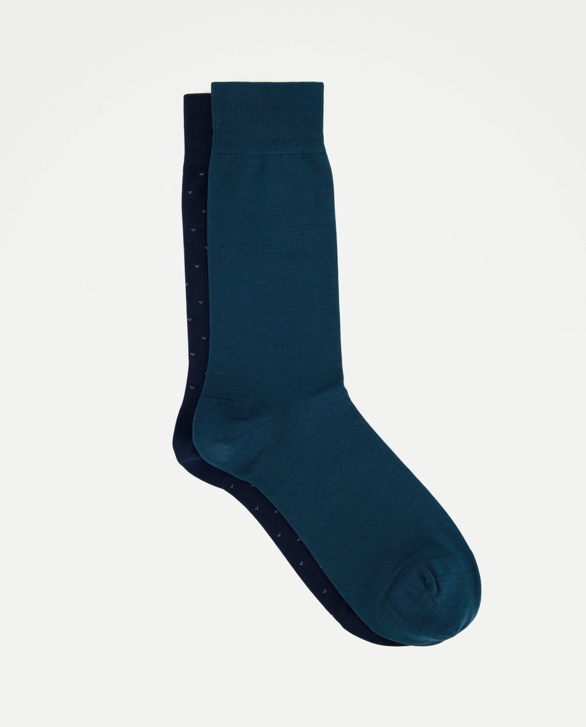 Imagen 1 de Pack 2 calcetines hombre semivestir Negro