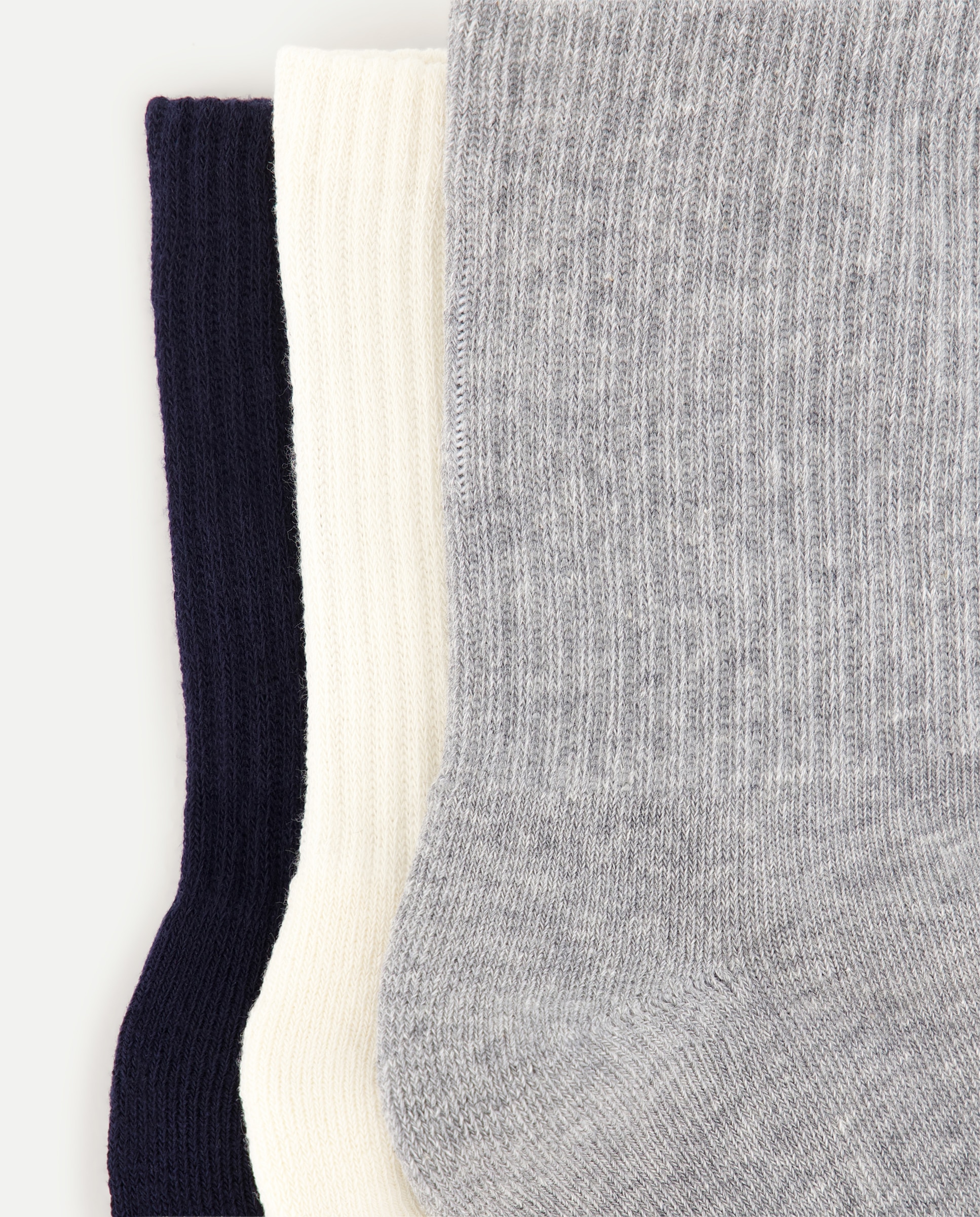 Imagen 2 de Pack 3 calcetines pinkis lisos hombre. - Dustin - Azul Azul