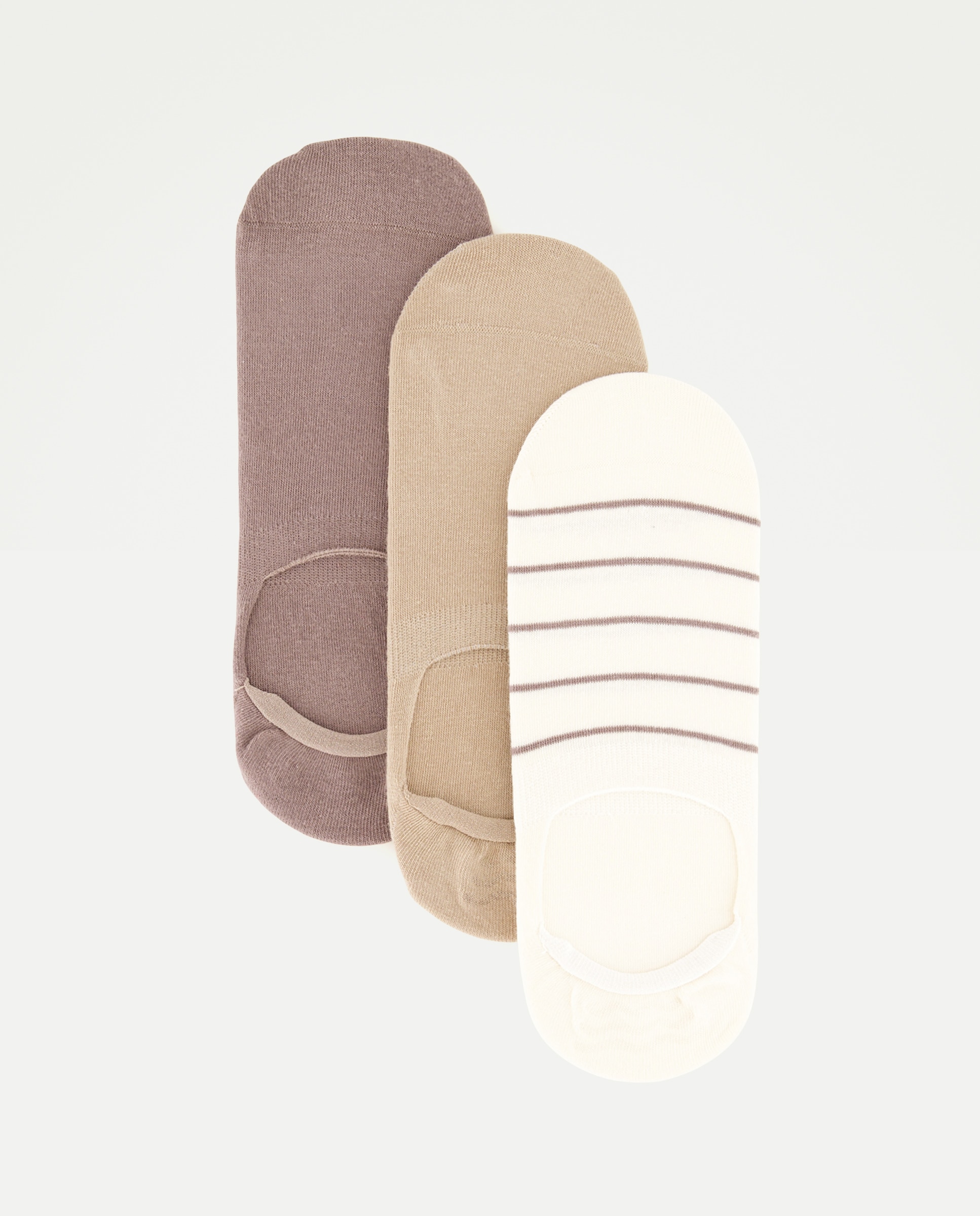 Imagem 0 de Pack de 3 Pares de Pezinhos Lisos