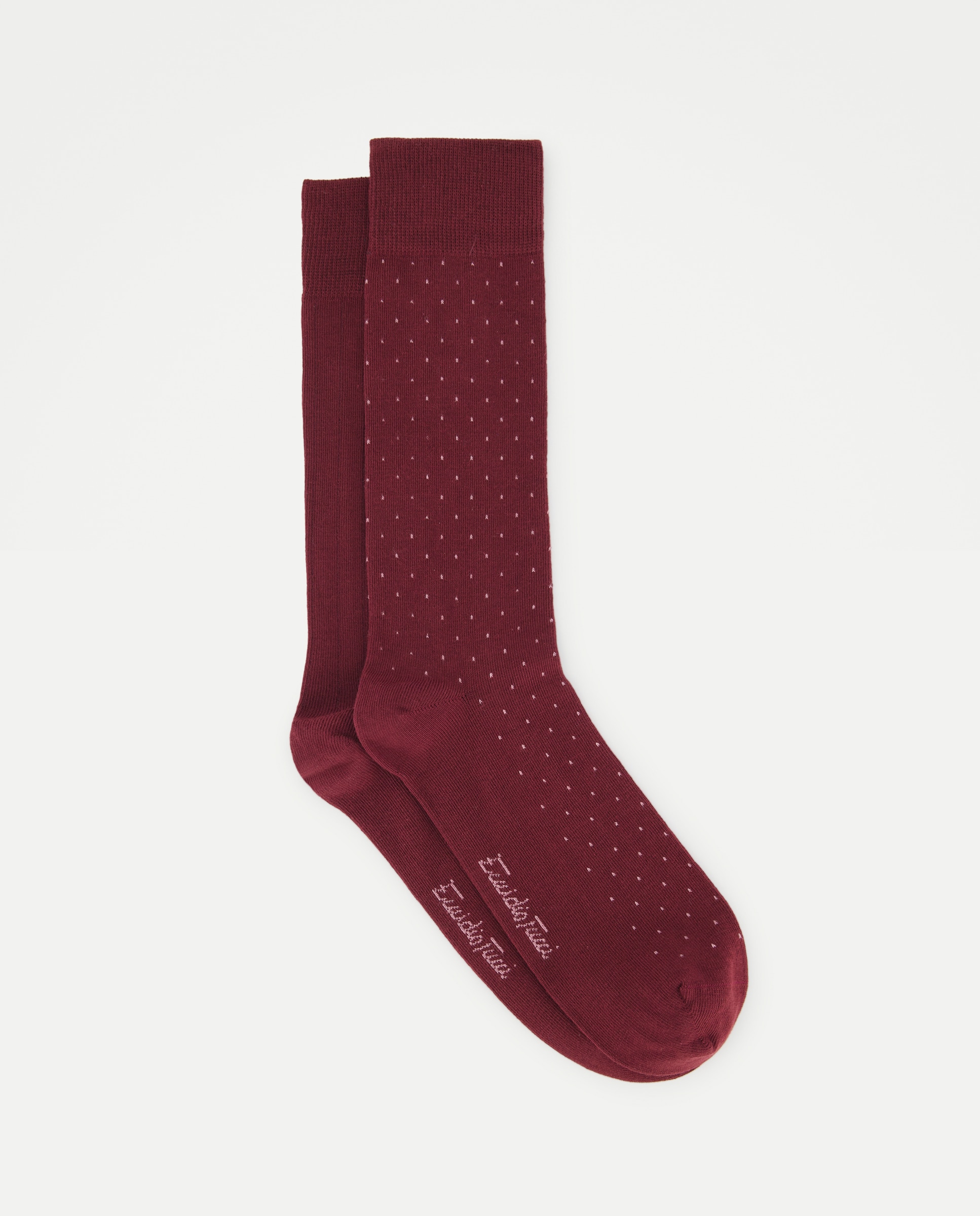 Imagen 0 de Calcetines cortos hombre en caja regalo de 2 pares Burdeos