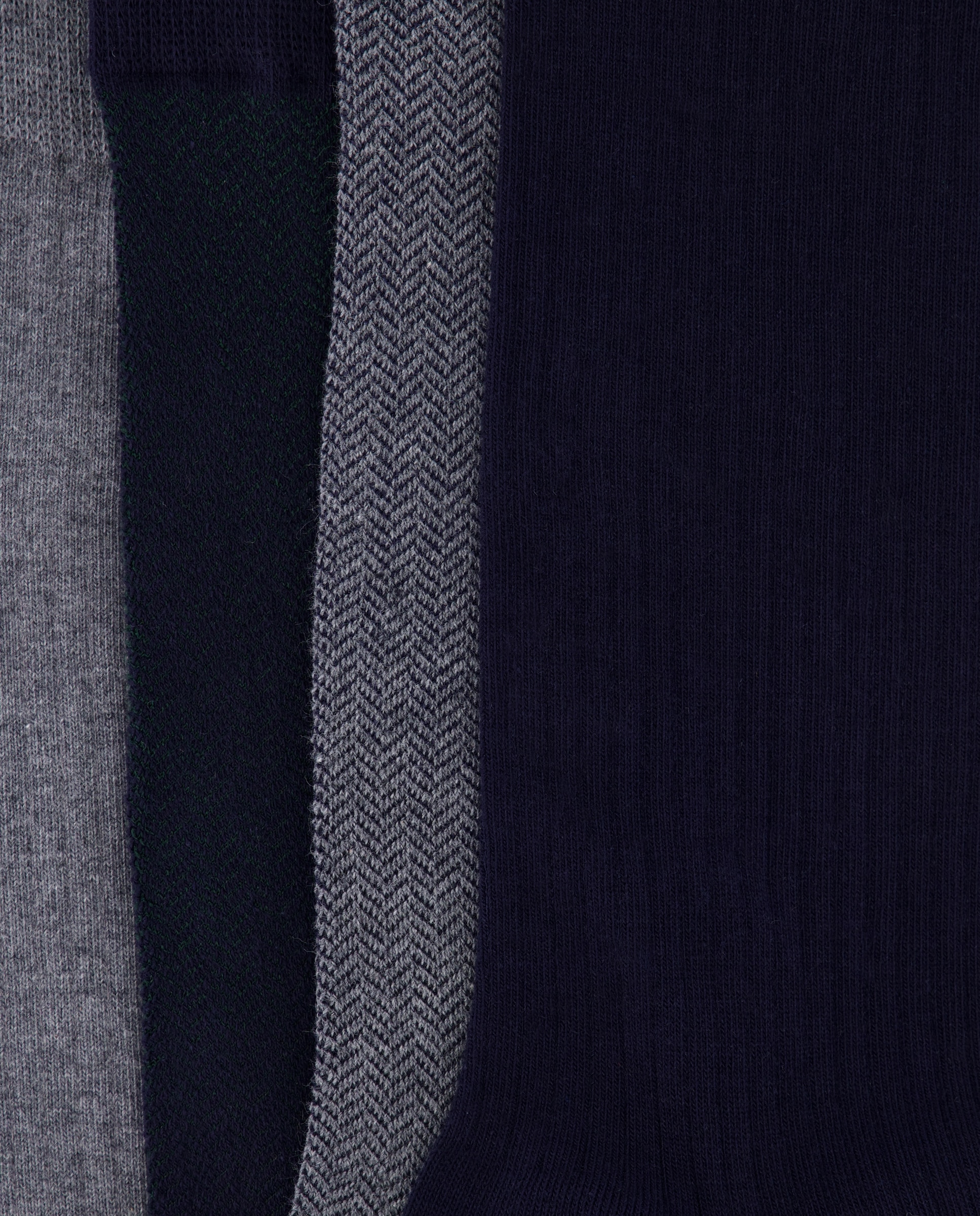 Calcetines cortos hombre en caja regalo de 4 pares - Emidio Tucci - Gris Gris-2