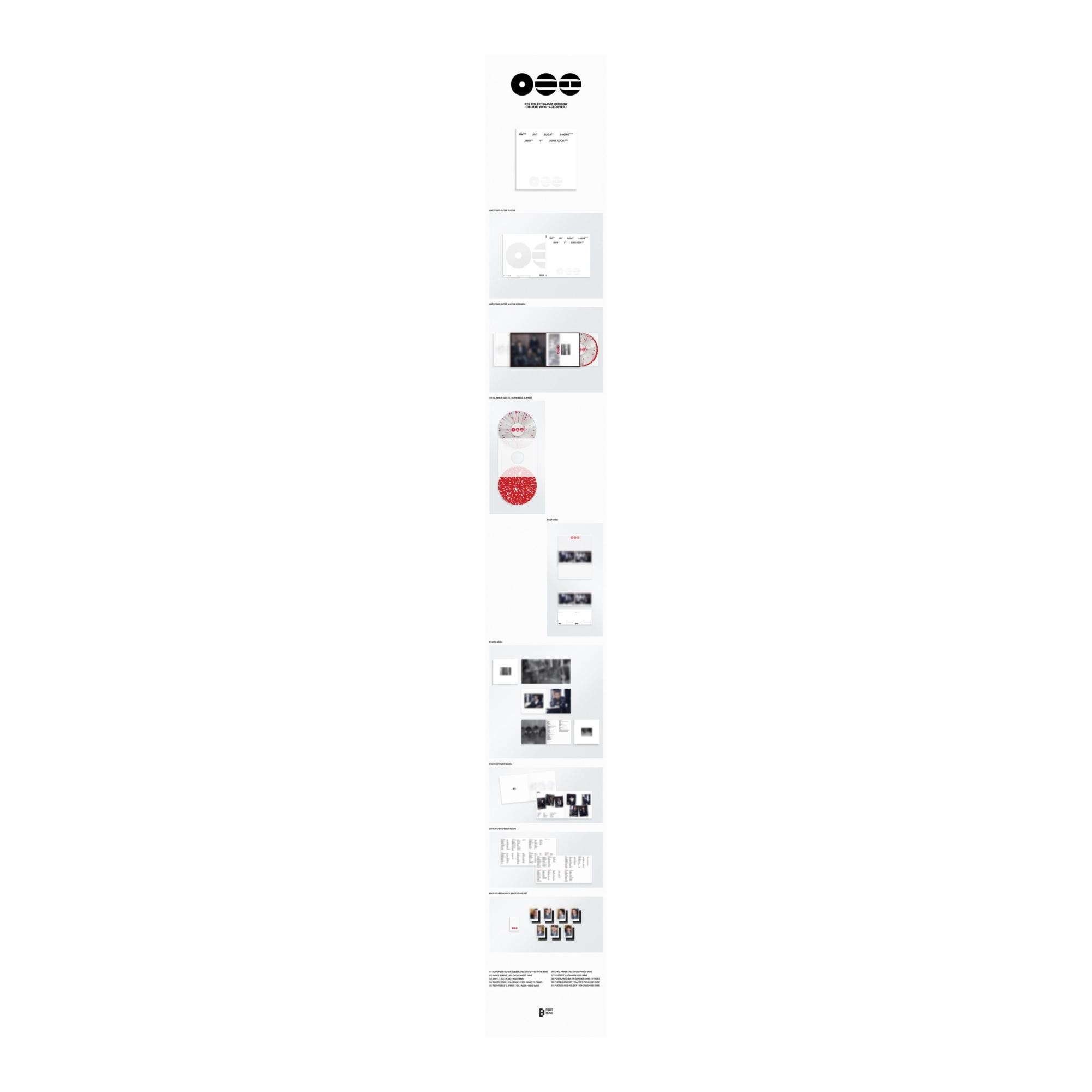 BTS The 5th Album 'ARIRANG' (Deluxe - Color Ver.) (Edición Color