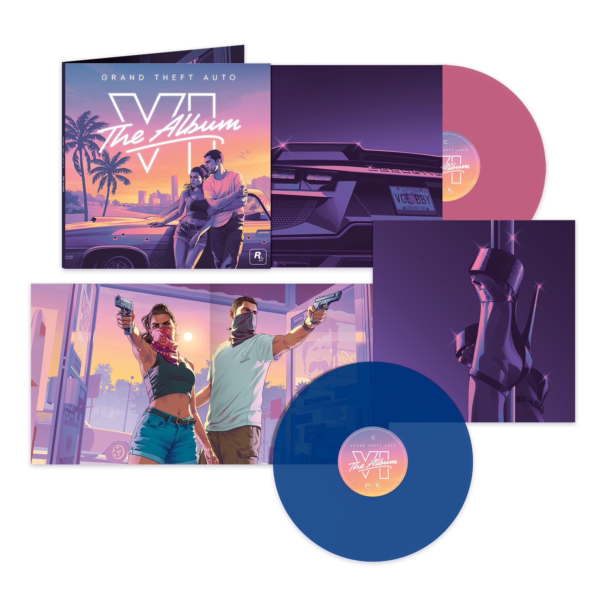 Grand Theft Auto VI: The Album (Edición Color) (2 LP-Vinilo) Multicolor-1