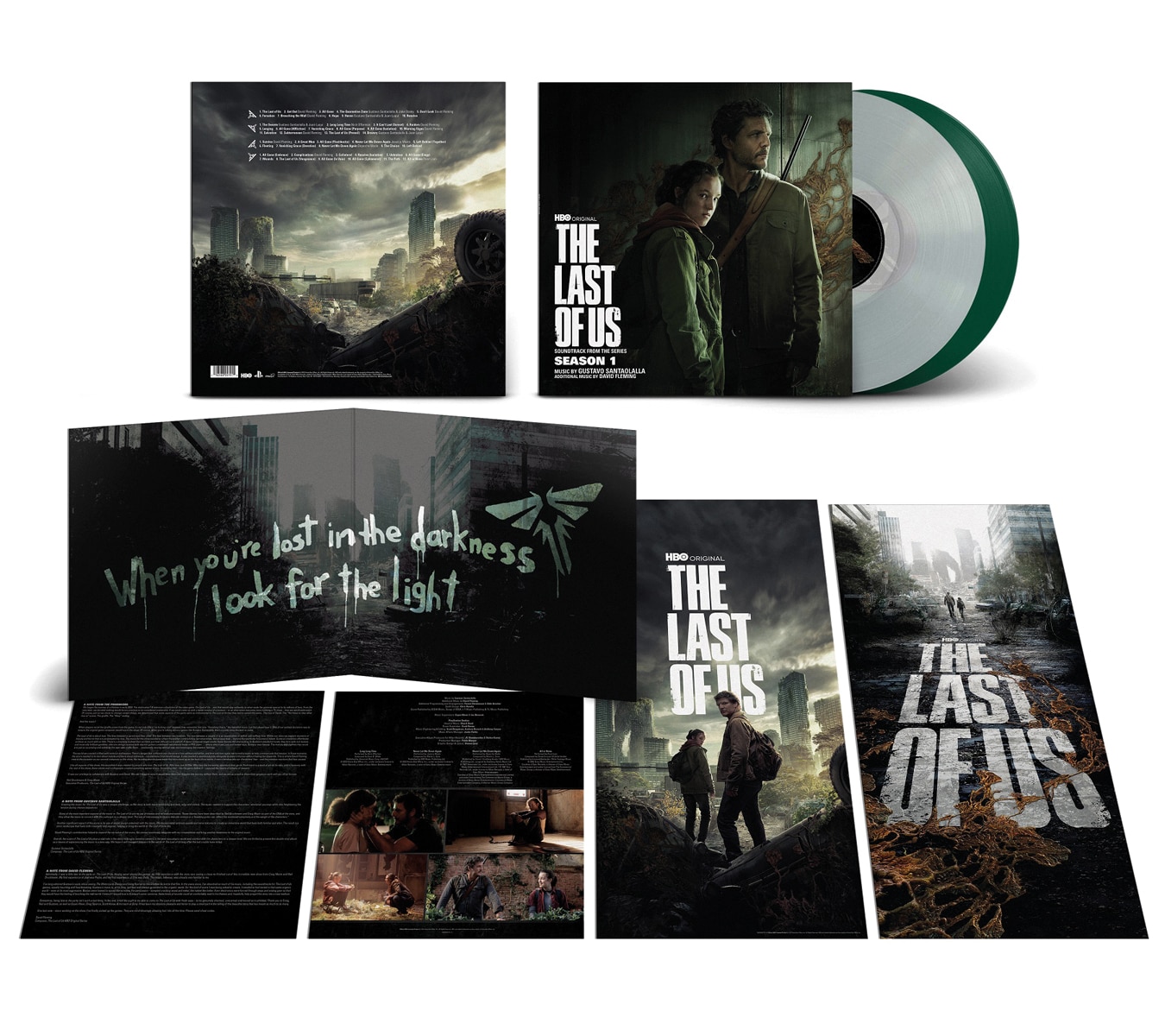 The Last of Us: Season 1 (B.S.O Edición Color) (2 LP-Vinil) Verde-2