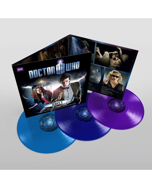 Doctor Who Series 5 Diamond Anniversary (Edición Color) (LP-Vinil) Azul-2