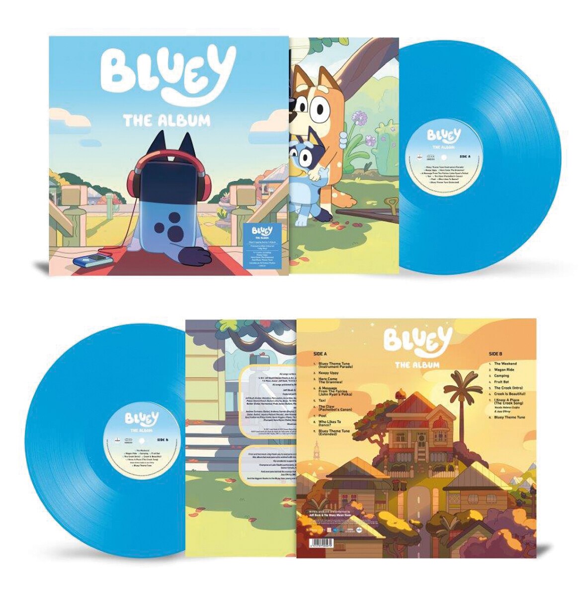 Bluey the album (Edición Color) (LP-Vinilo) Azul-2