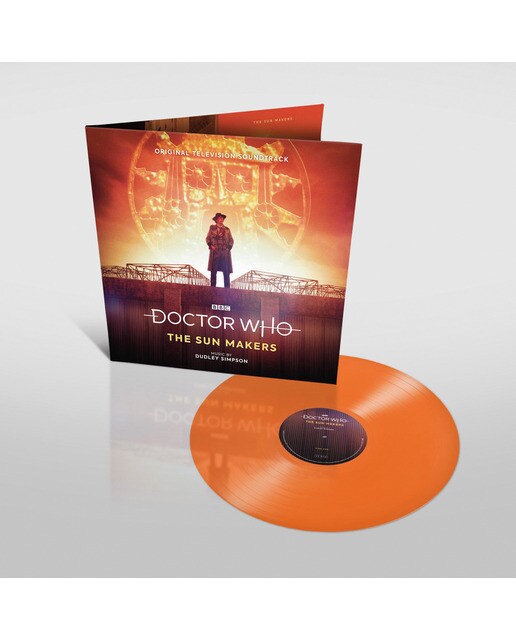 Doctor Who - The Sun Makers (Dudley Simpson) (Edición color) (LP-Vinil) Laranja-2