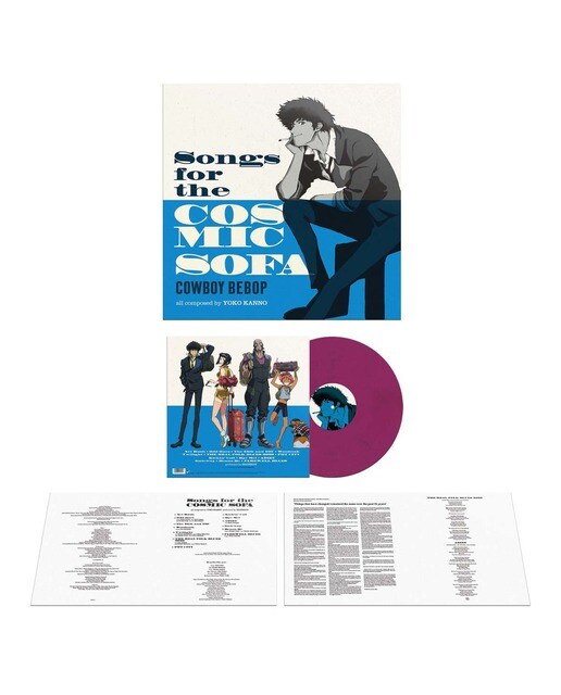 Cowboy Bebop: Songs for the cosmic sofa (Edición Color) (LP-Vinilo 12") Rosa-2