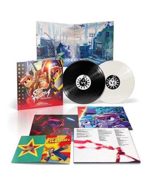 Scott Pilgrim Takes Off (Original Soundtrack From The Netflix Series)  (Edición Color) (2 LP-Vinilo) Blanco-2