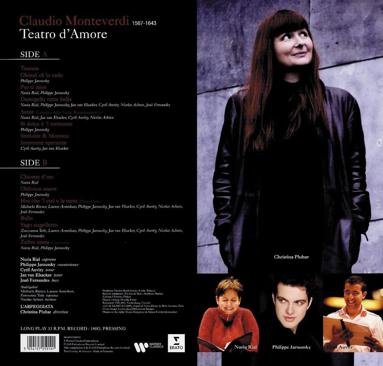 Monteverdi:Teatro D'Amore (12'', 33 rpm Edition) (LP-Vinilo) 2