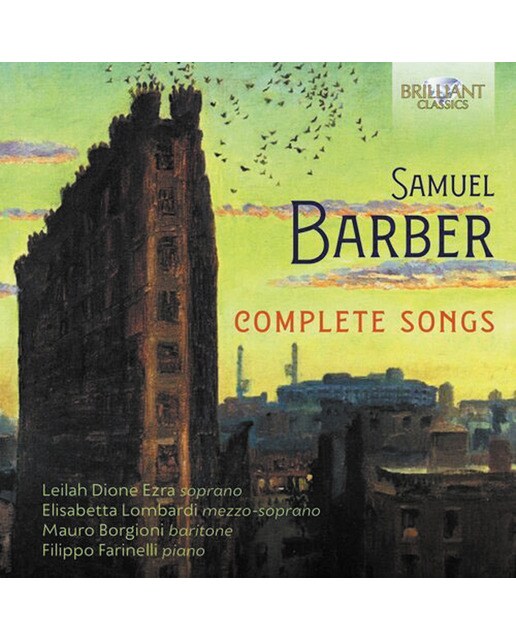 Barber: Complete songs (3 CD)