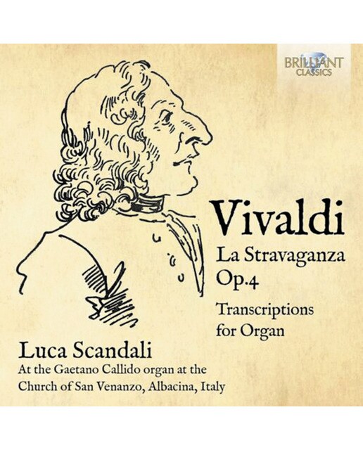Vivaldi: La Stravaganza Op.4, Transcriptions for Organ (CD)