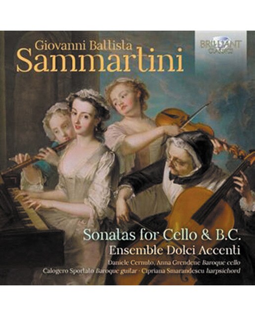Sammartini: Sonatas for Cello & B.C. (CD)