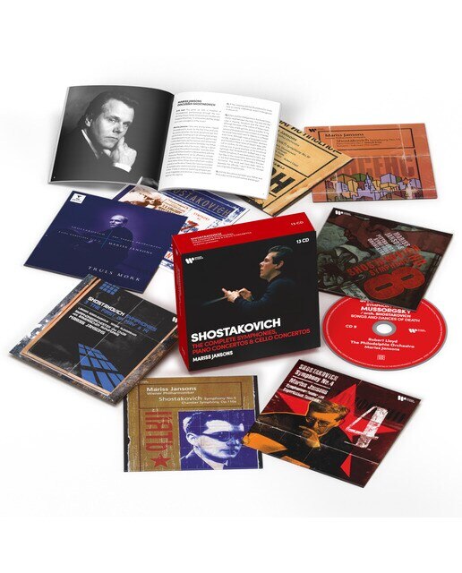 Imagen 2 de Shostakovich: Complete Symphonies, Cello Concertos & Piano Concertos (13 CD)