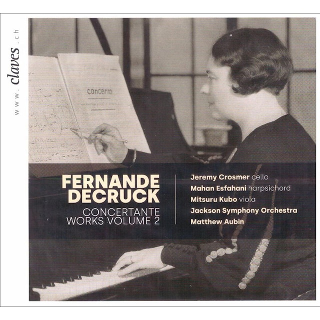 Imagen 0 de Fernande Decruck: Obras concertantes  (CD)