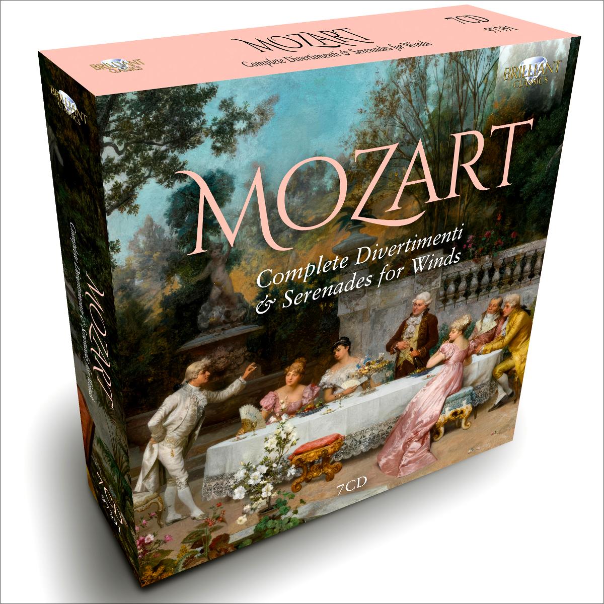 Mozart: Complete Divertimenti & Serenades for Winds (7 CD