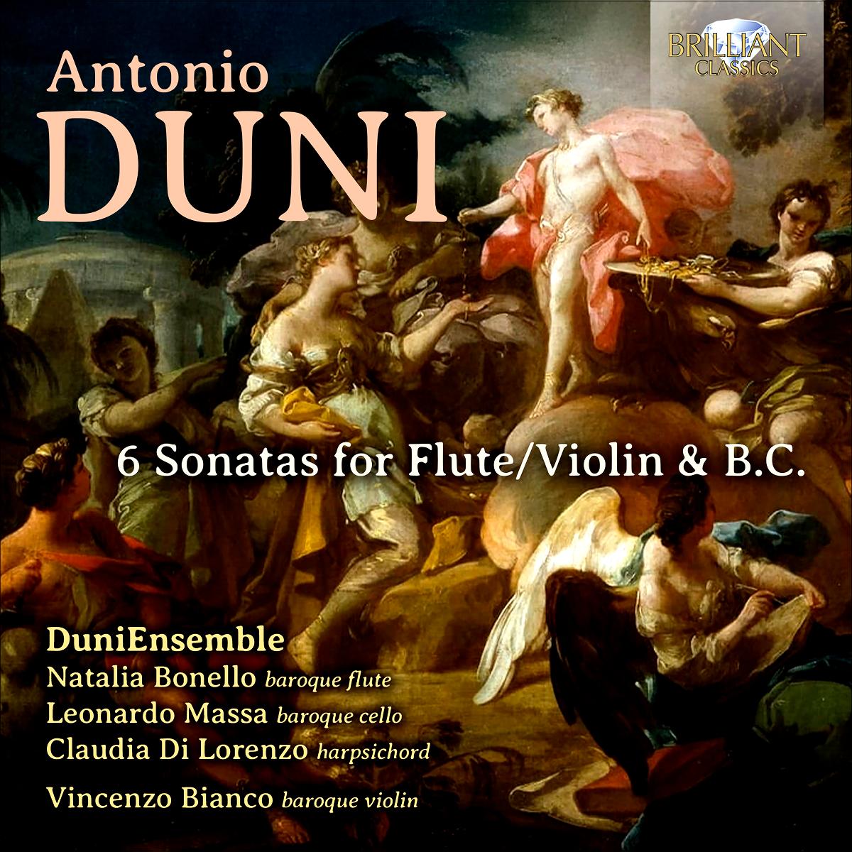 Duni: 6 Sonatas for Flute/Violin & B.C. (CD)