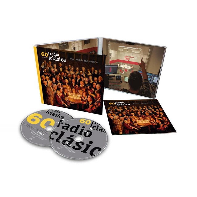 Imagen 0 de Radio Clásica-60 aniversario (2 CD + LIBRETO)