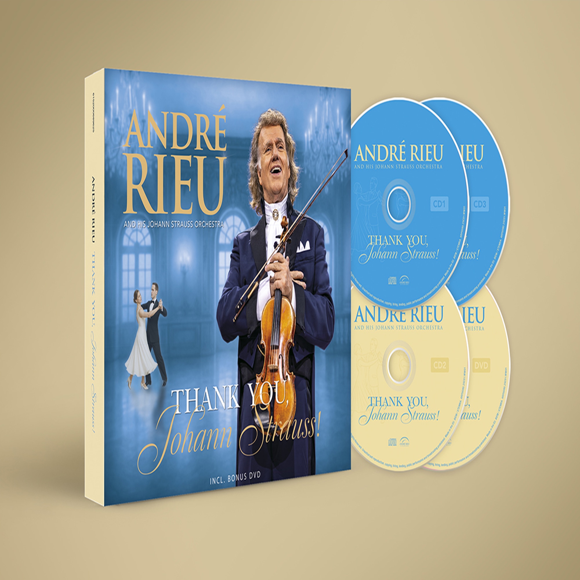 Thank You Johann Strauss (3 CD + DVD)