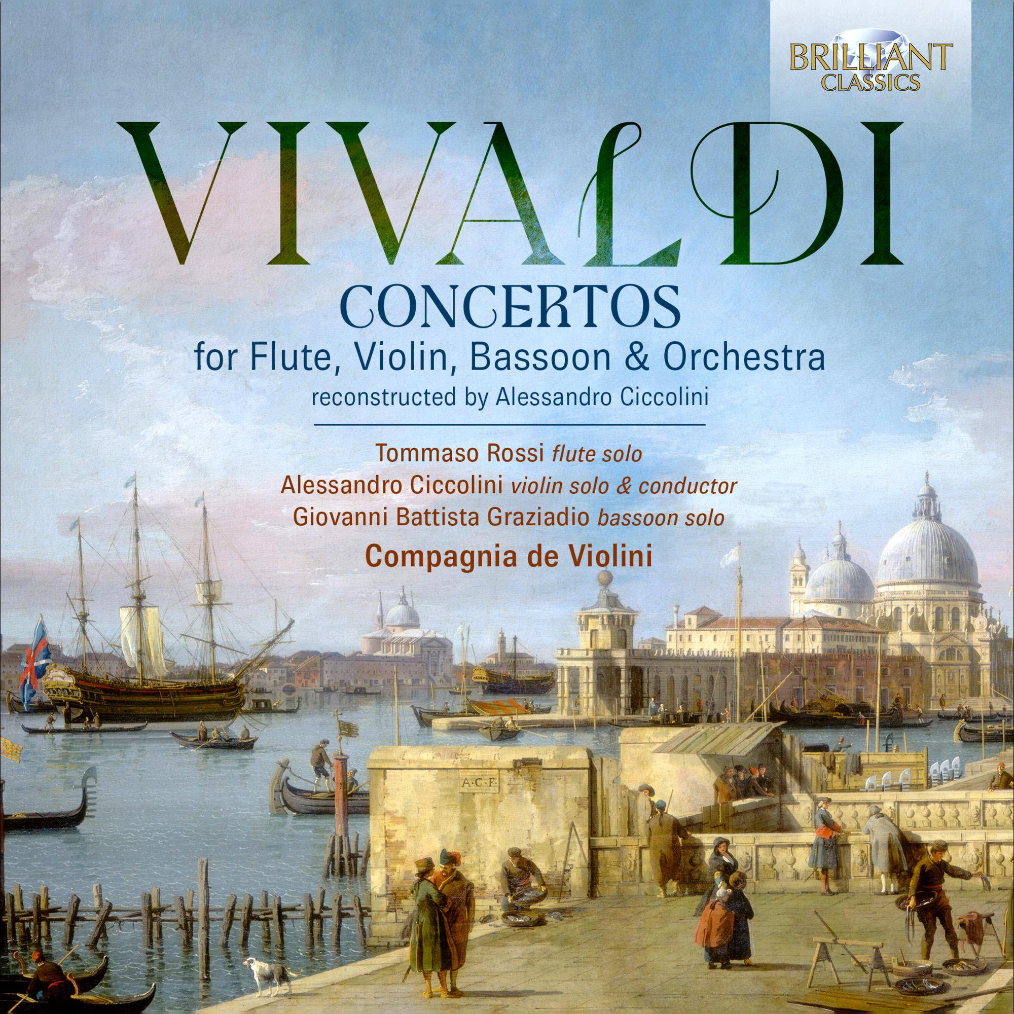 Imagem 0 de Vivaldi Concertos for Flute, Violin, Bassoon & Orchestra (CD)