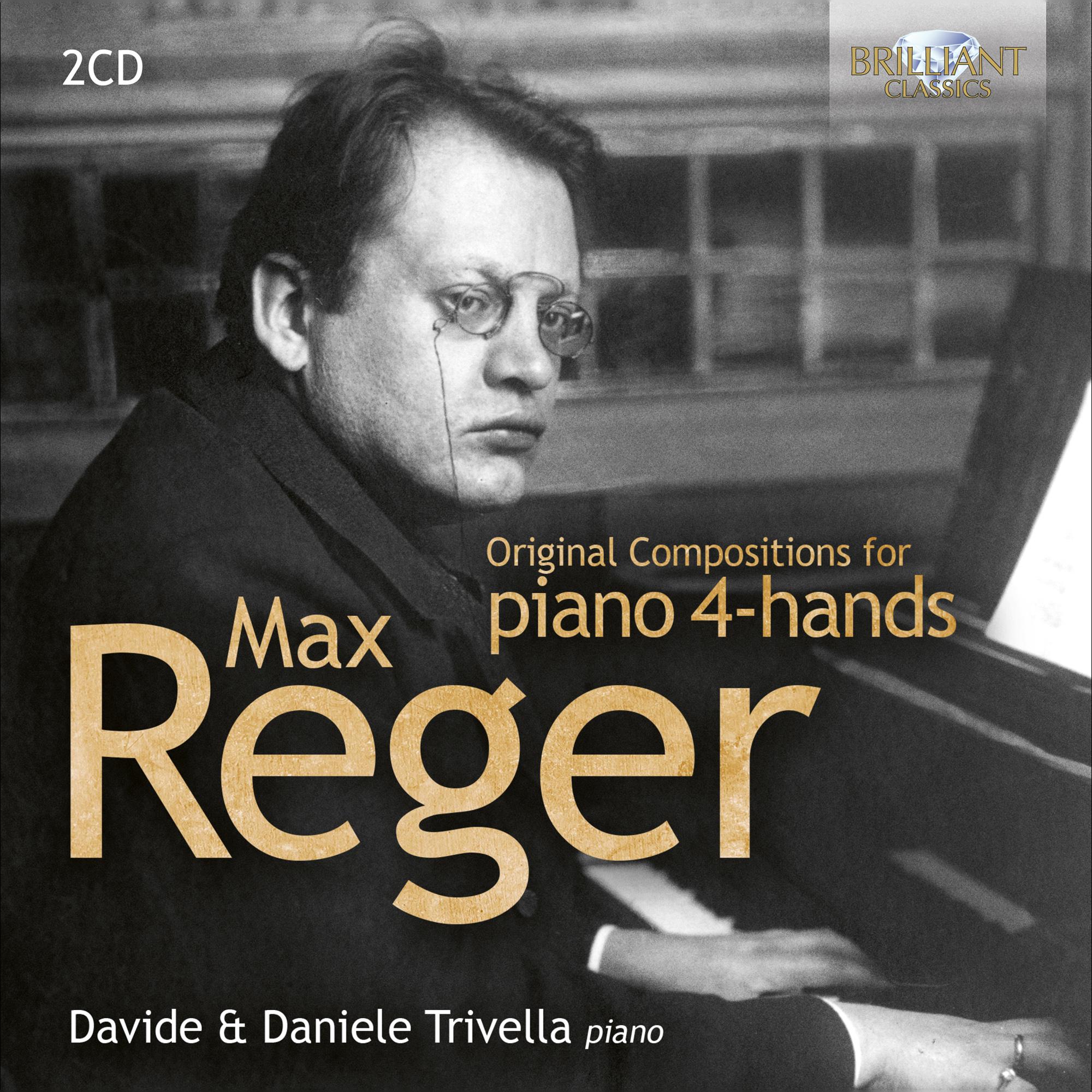Reger: Original Compositions for piano 4-hands (2 CD) 1