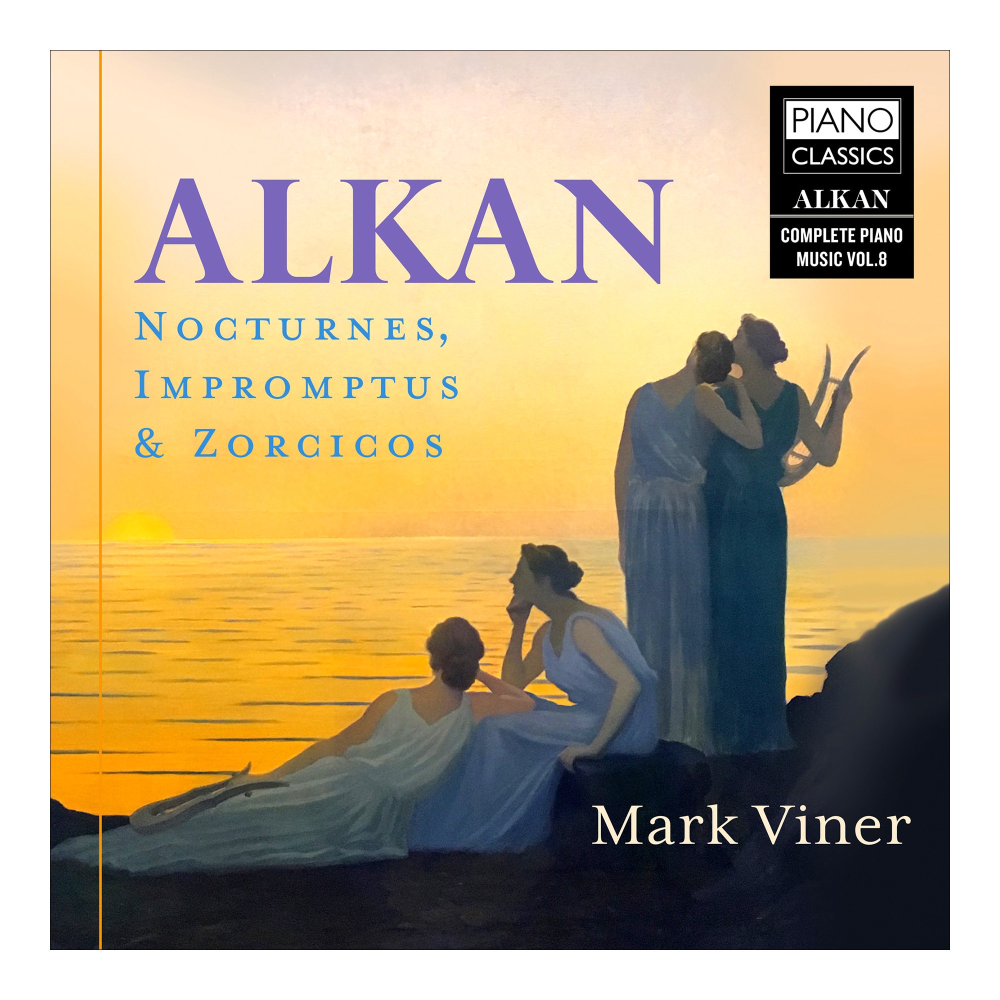Imagen 0 de Alkan: Nocturnes, Impromptus & Zorzicos, Vol.8 (Digipack CD)
