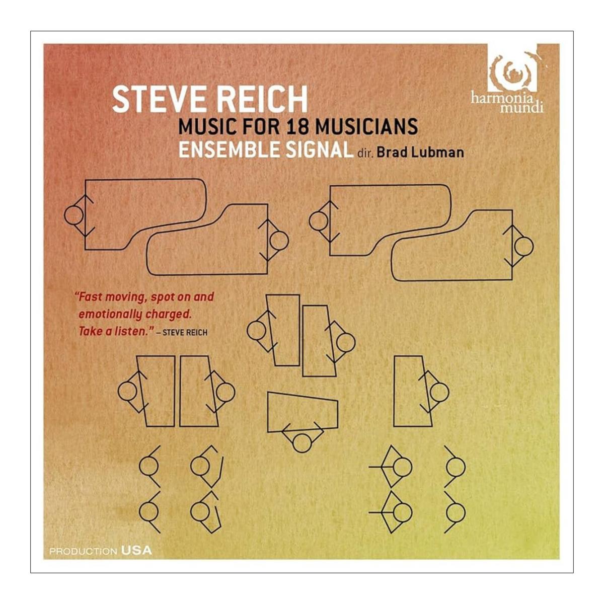 Imagen 0 de Steve Reich: Music for 18 Musicians (2 CD)