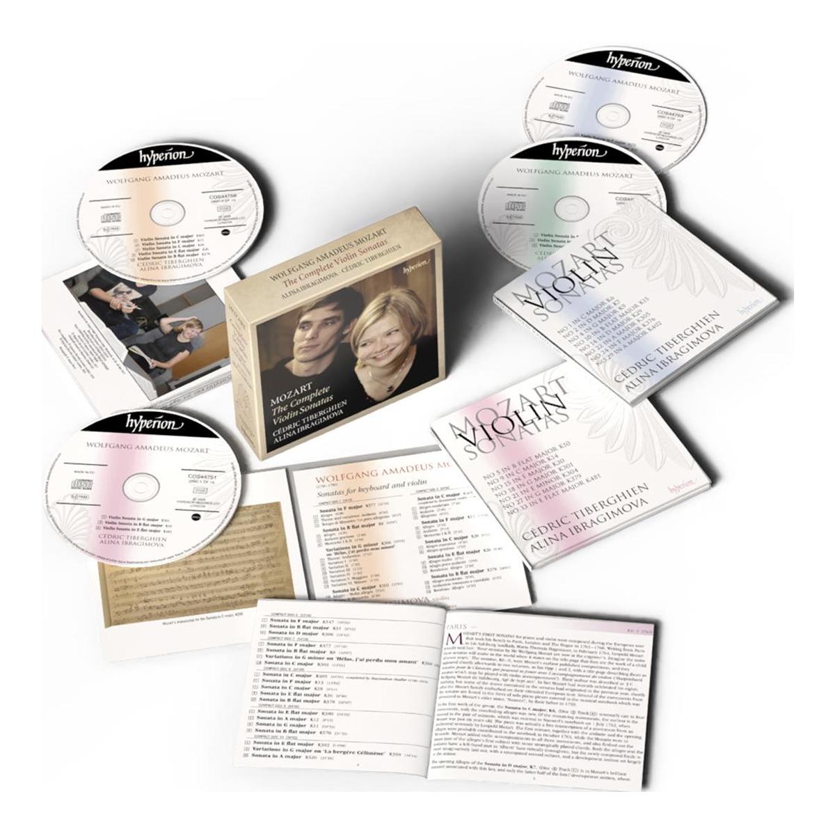 Imagen 0 de Mozart: The Complete Violin Sonatas (10 CD)