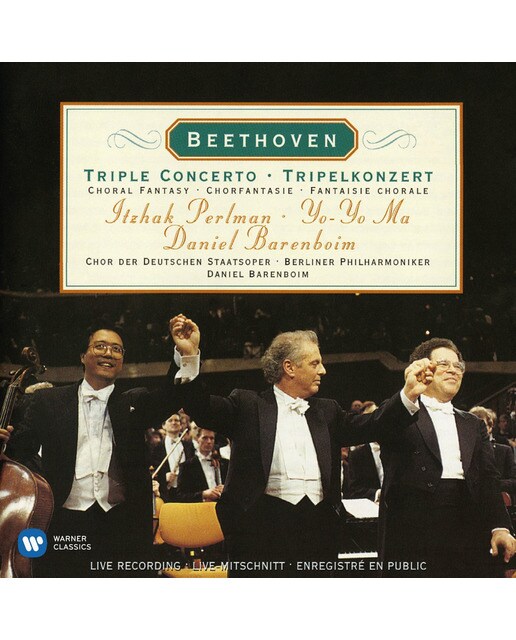 Imagen 0 de Triple Concerto & Choral Fantasy (CD)
