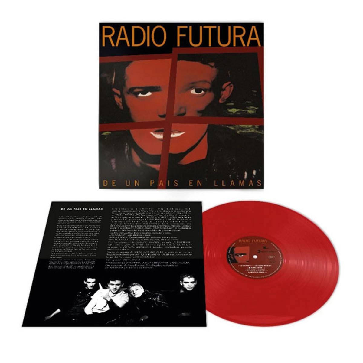 De un País en Llamas (Vinyl Color) (LP-Vinil + Tarjeta Descarga) 2