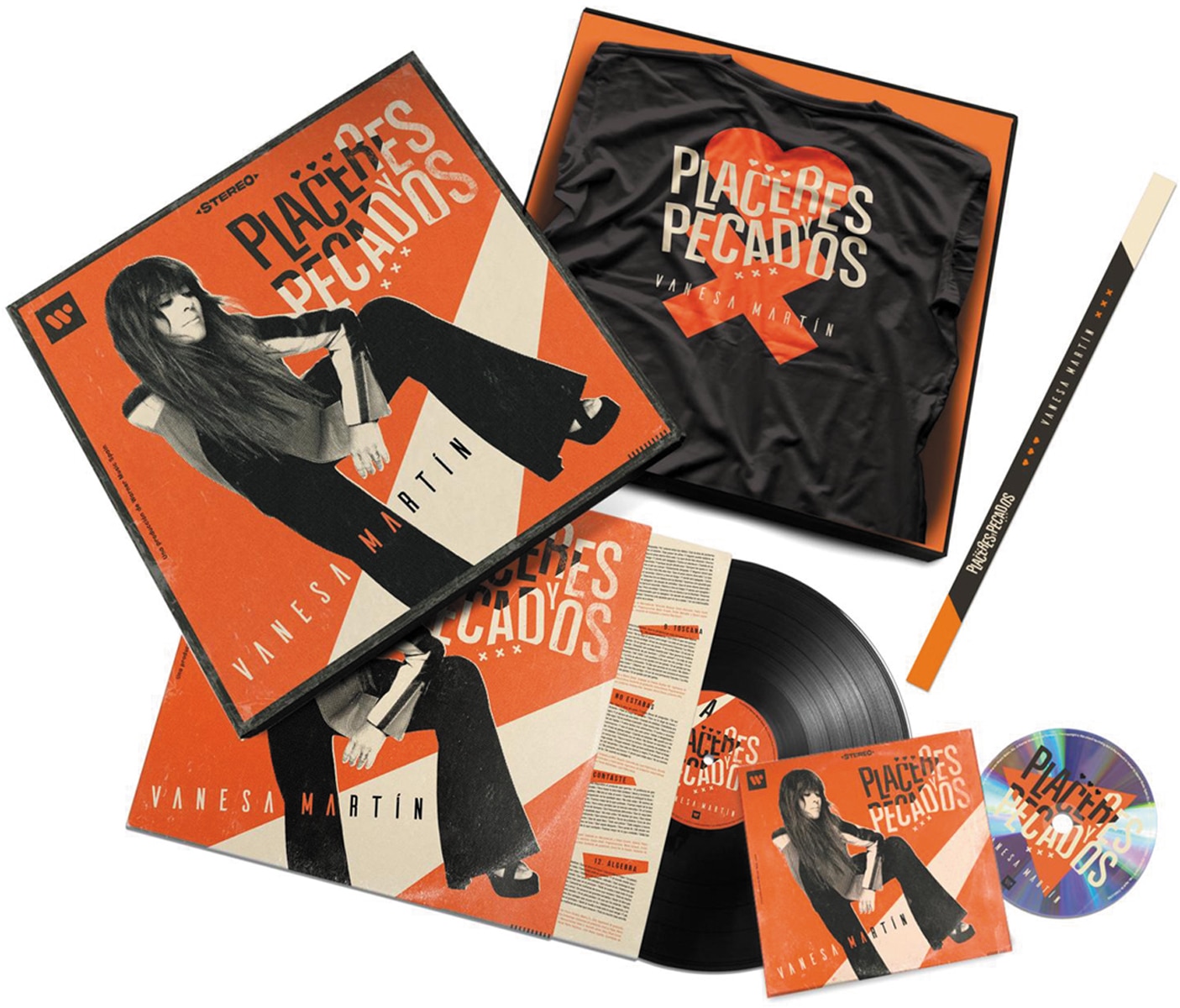 Placeres y pecados (BOX) (CD + LP-Vinil + T-shirt M + Pulseira Tela) 2