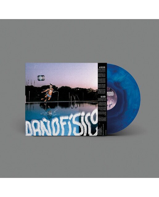 Daño físico (Edição color) (LP-Vinil) Azul-2