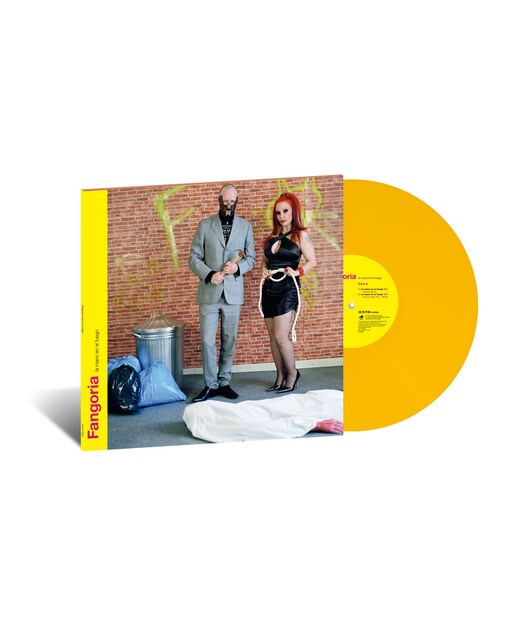 La mano en el fuego (Edição color) (LP-Vinil Maxi) Amarelo-2